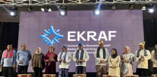 Dorong Penguatan Ekonomi Kreatif di Sumbar, Menteri Ekraf Resmikan Tanah Datar Ekraf Fest dan Creative Hub