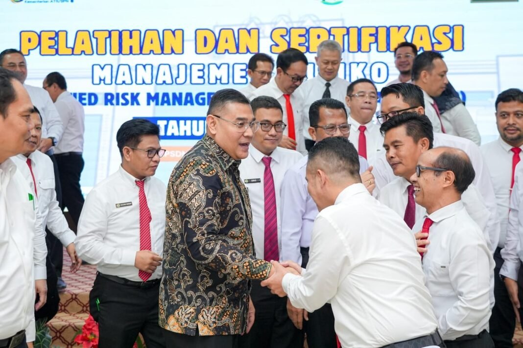 Beri Pengarahan di Pelatihan Manajemen Risiko Tingkat Lanjut, Wamen Ossy: Harus Diterapkan dalam Pengambilan Keputusan