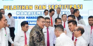 Beri Pengarahan di Pelatihan Manajemen Risiko Tingkat Lanjut, Wamen Ossy: Harus Diterapkan dalam Pengambilan Keputusan
