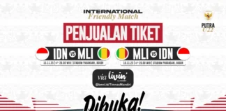 PSSI Umumkan Tiket Laga Timnas U-22 Indonesia vs Mali Mulai Dijual, Segini Harganya! PSSI Umumkan Harga Tiket Laga Timnas U-22 Indonesia vs Mali di Stadion Pakansari, Segini Harganya!