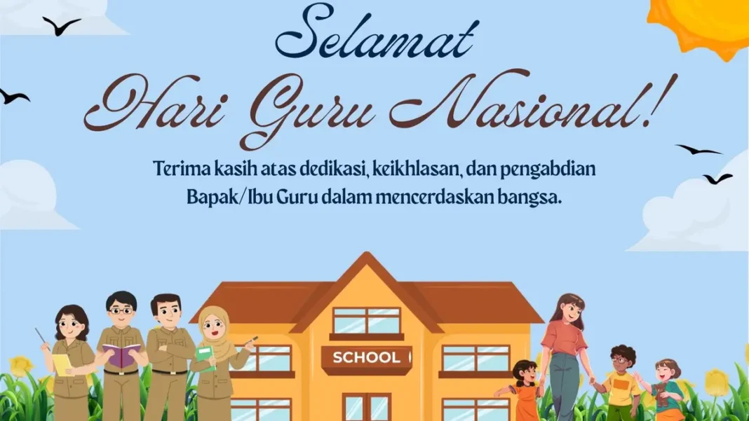 30 Ucapan Hari Guru, Cocok Dibagikan di Medsos Anda!