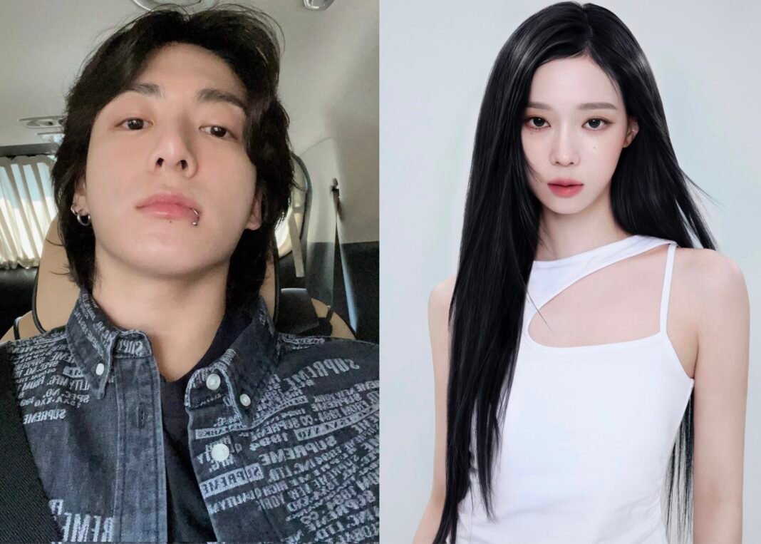 Jungkook BTS dan Winter aespa.