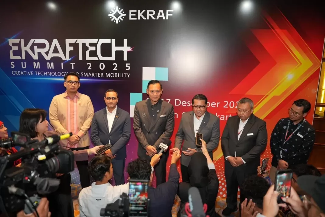 Dorong Inovasi Teknologi Kreatif untuk Mobilitas Nasional, Kemenko Infra dan Kemenkraf Gelar Ekraf Tech Summit 2025