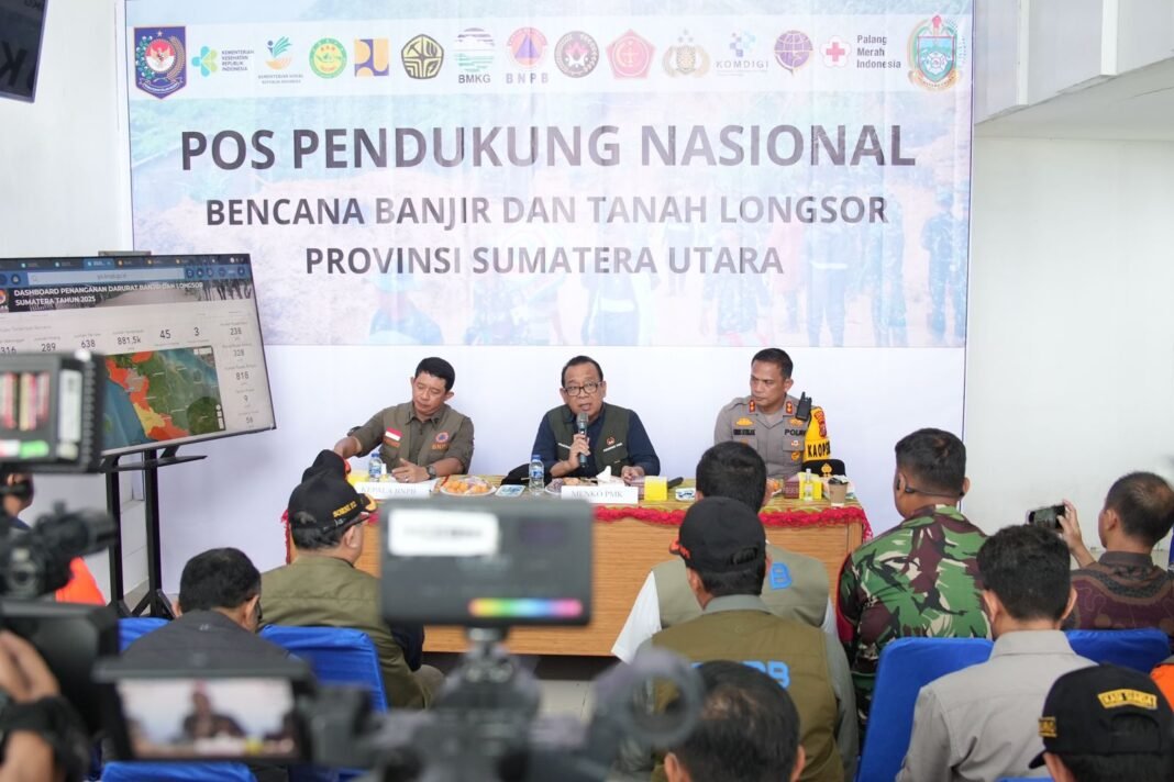 Pratikno Pimpin Rakor Darurat Sumatra, Prioritaskan Evakuasi dan Hunian Sementara