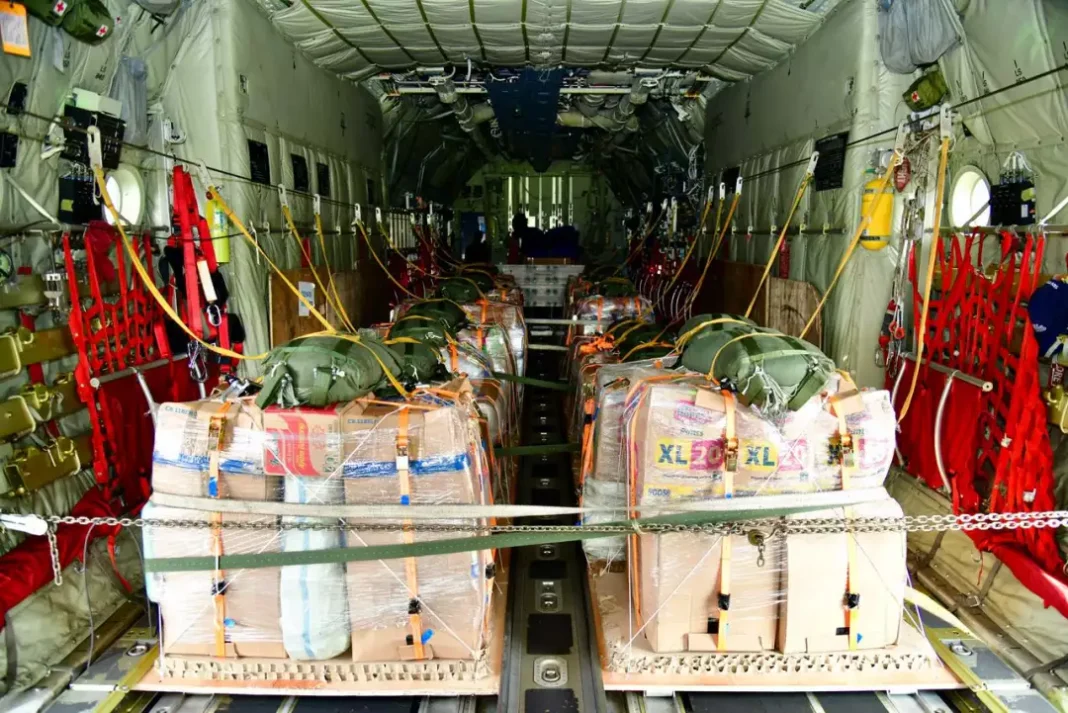 Tembus Wilayah Terisolir, Menko Polkam Kerahkan Hercules C-130J untuk Bantuan Sumatra