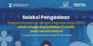 Seleksi PPPK Tenaga Kependidikan Sekolah Rakyat 2025 Resmi Dibuka, Ini Jadwal dan Syarat Lengkapnya Seleksi PPPK Tenaga Kependidikan Sekolah Rakyat 2025 Resmi Dibuka, Ini Jadwal dan Syarat Lengkapnya