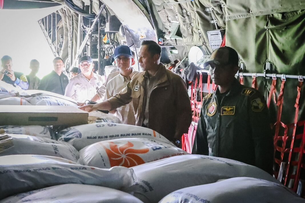 AHY Tinjau Bener Meriah, Serahkan Bantuan Presiden dan Pastikan Pemulihan Akses Jalan