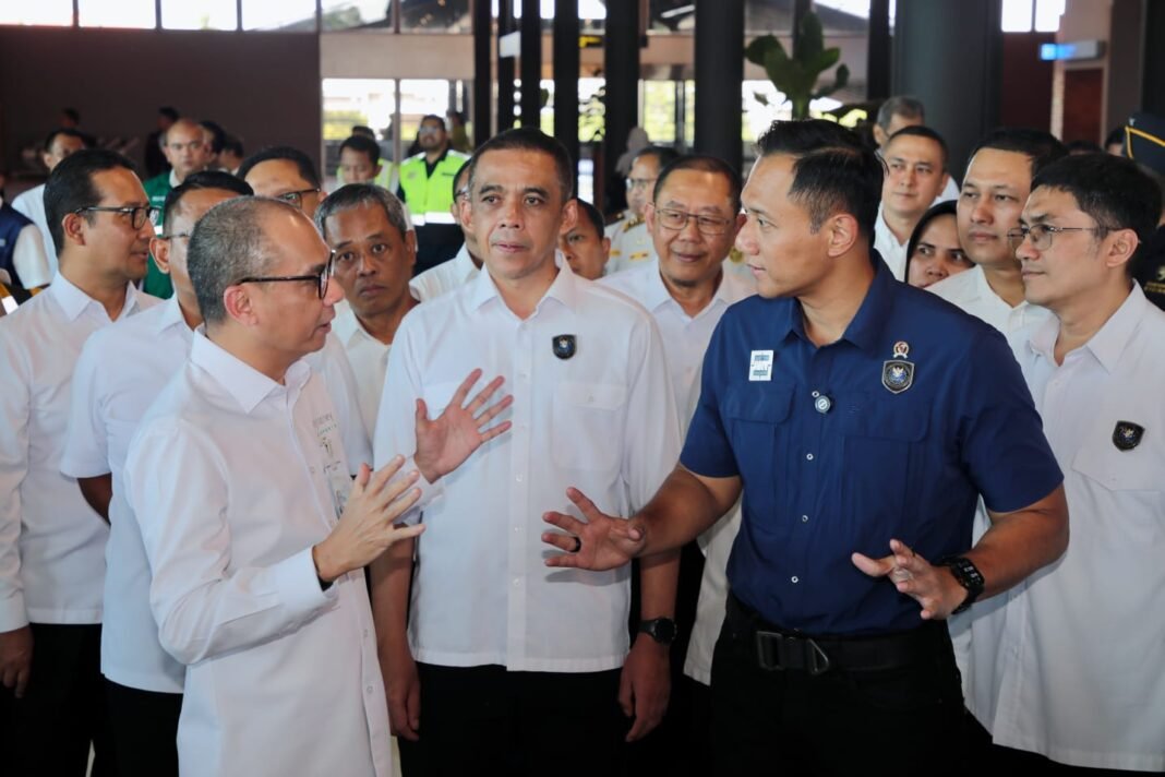 Agus Harimurti Yudhoyono tinjau Terminal 1C Bandara Soekarno-Hatta Nataru