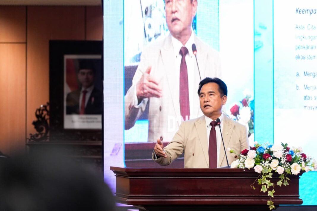 Menko Yusril Dorong Percepatan RUU Daerah Kepulauan untuk Perkuat Pembangunan Nasional