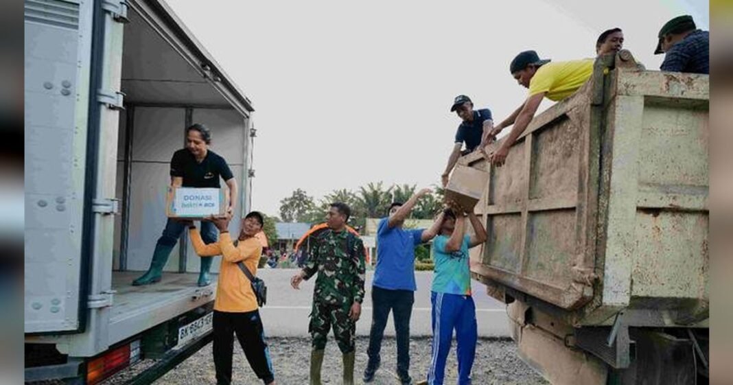 Kementrans Perluas Bantuan Bencana dari Kawasan Transmigrasi ke Wilayah Terdampak di Aceh, Sumut dan Sumbar