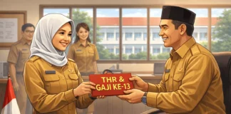 Kado Akhir Tahun untuk Guru ASN! Pemerintah Anggarkan Rp7,66 Triliun untuk THR dan Gaji ke-13