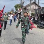 Kapuspen Mabes TNI Mayjen TNI Freddy Ardianzah menegaskan pembubaran aksi massa di Lhokseumawe dilakukan secara persuasif dan sesuai aturan hukum karena membawa simbol GAM dan senjata api.
