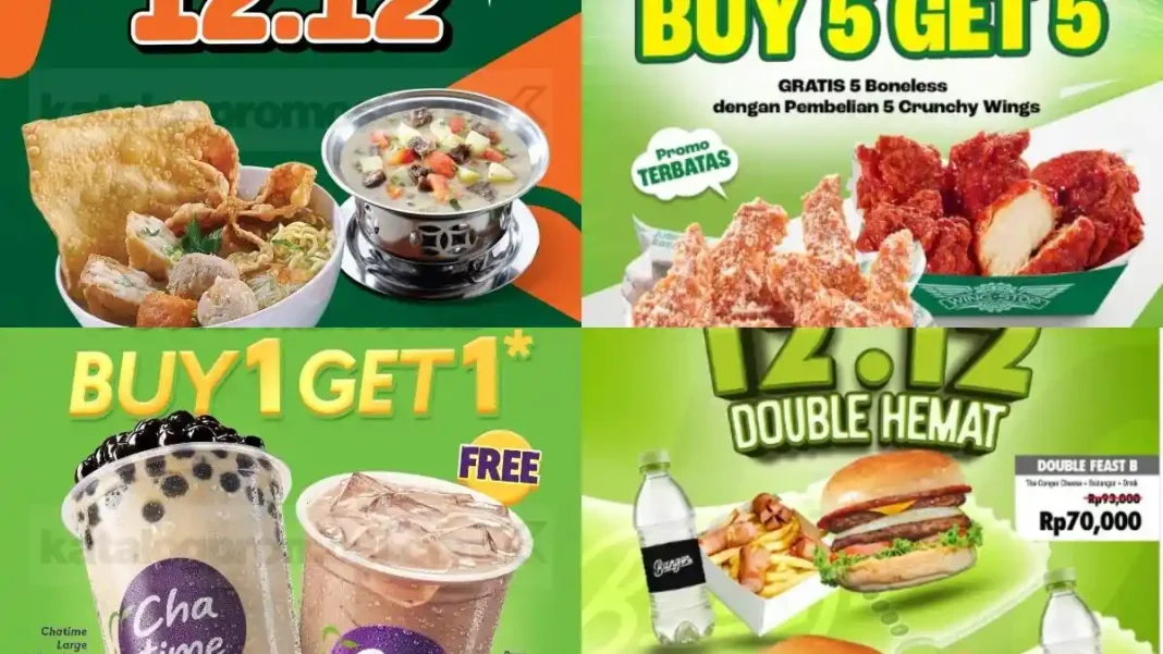 Deretan Promo Minuman Spesial 12.12, Banyak Brand Tawarkan Harga Hemat hingga Buy 1 Get 1