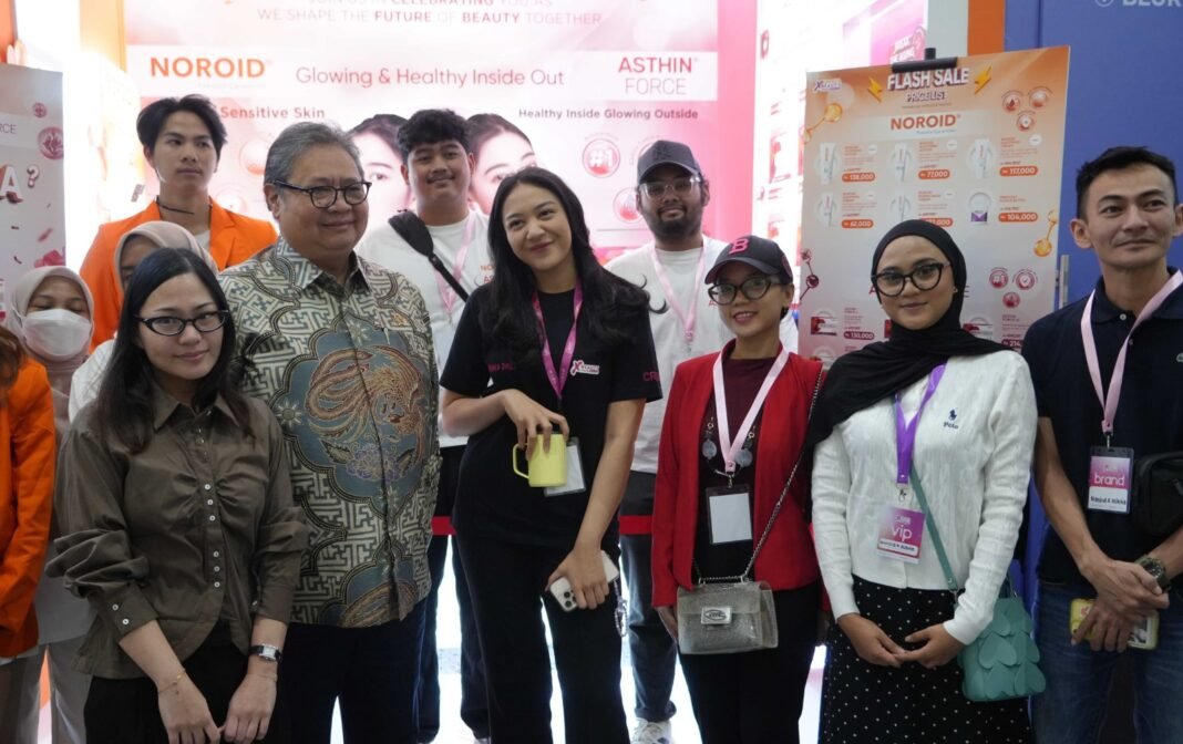 Hadiri Jakarta X Beauty 2025, Menko Airlangga: Industri Kecantikan Tumbuh Double Digit di 2025