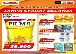 Banner promo Alfamart minggu ini terbaru, Termasuk untuk edisi promo Alfamart hari ini Senin (19/1/2026). Ada banyak barang yang ditawarkan dengan potong harga