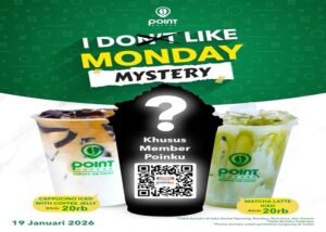 Banner promo Indomaret hari ini khusus kopi, Senin (19/1/2026). 