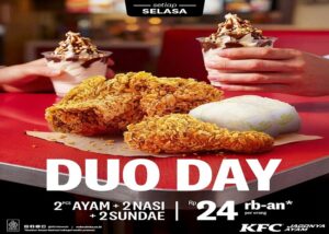 Promo KFC Terbaru 27 Januari 2026: Khsusus Hari Ini! Menu Ayam Ini Cuma Separo Harga 1 Banner promo KFC hari ini edisi Selasa (27/1/2026) yang ditampilkan di laman Instagram KFC @kfc.indonesia. Ada promo menarik yang tersaji pada Selasa hari ini