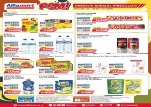 Promo Alfamart Hari Ini Januari 2026 Update: Beli Minyak Goreng hingga Susu Bayi dapat Potongan Harga Spesial 1 Banner promo Alfamart terbaru minggu ini, edisi Senin (26/1/2026). Beberapa barang ditawarkan dengan potongan harga spesial. OFFICIAL INSTAGRAM ALFAMART @ALFAMART/RERPO
