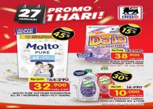 Banner promo Superindo terbaru khusus edisi Selasa 27 Januari 2026.Ada banyak barang yang ditawarkan dengan harga spesial di promo ini. OFFICIAL INSTAGRAM SUPERINDO@SUPERINDO/REPRO