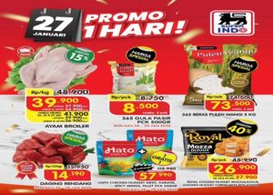 Banner promo Superindo terbaru khusus edisi Selasa 27 Januari 2026.Ada banyak barang yang ditawarkan dengan harga spesial di promo ini. OFFICIAL INSTAGRAM SUPERINDO@SUPERINDO/REPRO