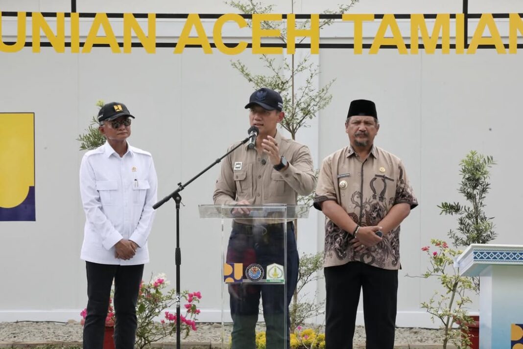 Menko AHY: Huntara Jadi Titik Awal Pemulihan Warga Pascabencana