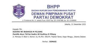 Sambut Baik Permintaan Maaf Akun Kajian Online, Demokrat Tunggu Sikap Akun Lain Sambut Baik Permintaan Maaf Akun Kajian Online, Demokrat Tunggu Sikap Akun Lain