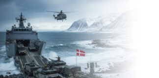 Foto hasil olahan Akal Imitasi (AI) Gemini Google dengan prompt dari Tajuk Nasional menampilkan mobilisasi pasukan Denmark ke Greenland, Kamis (22/1/2026). Terbaru, Denmark bersiap menghadapi invasi Amerika Serikat dengan menambah pasukan di wilayah Arktik tersebut