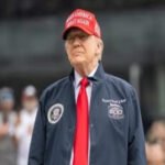 Presiden Amerika Serikat, Donald Trump saat menhadiri acara resmi negara beberapa waktu lalu. Ambisi Donald Trump caplok Greenland dari Denmark berbuah aksi balasan dari negara Eropa. Cek di sini, Senin (19/1/2026).