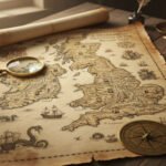 Foto hasil olahan Akal Imitasi (AI) Google Gemini dengan prompt dari Tajuk Nasional menampilkan peta klasik wilayah Britania Raya dengan Inggris sebagai poros utamanya, Selasa (20/1/2026. Terbaru, Menteri Luar Negeri Rusia, Sergei Lavrov mengolok-olok negara monarki konstitusi itu tak lagi cocok menyandang gelar Great Britain.