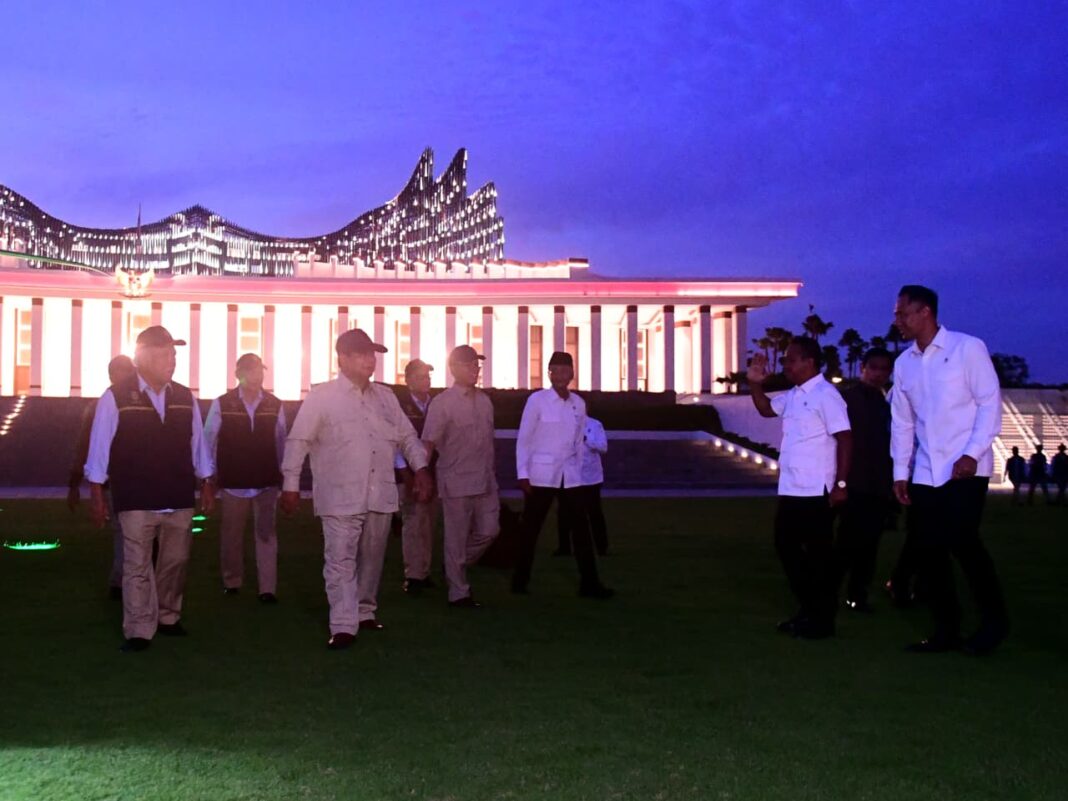 Dampingi Presiden Prabowo ke IKN, AHY Tekankan Integrasi Smart City
