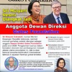 Sri Mulyani Resmi Diangkat Jadi Anggota Dewan Direksi Gates Foundation