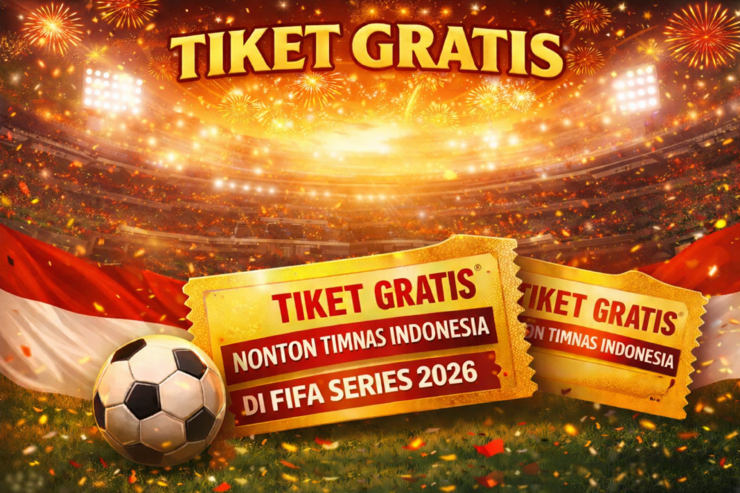 PSSI menggelar program “Vote & Menangkan Tiket FIFA Series 2026”. Ikut voting PSSI Awards 2026 di awards.pssi.org pakai Garuda ID, vote 9 kategori, lalu pantau IG Story PSSI—ada 10 voters beruntung setiap hari.