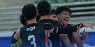 Jakarta Garuda Jaya mencatat kemenangan pertama di Proliga 2026 usai menundukkan Medan Falcons 3-1 di GOR Sumut Sport Center, Medan.