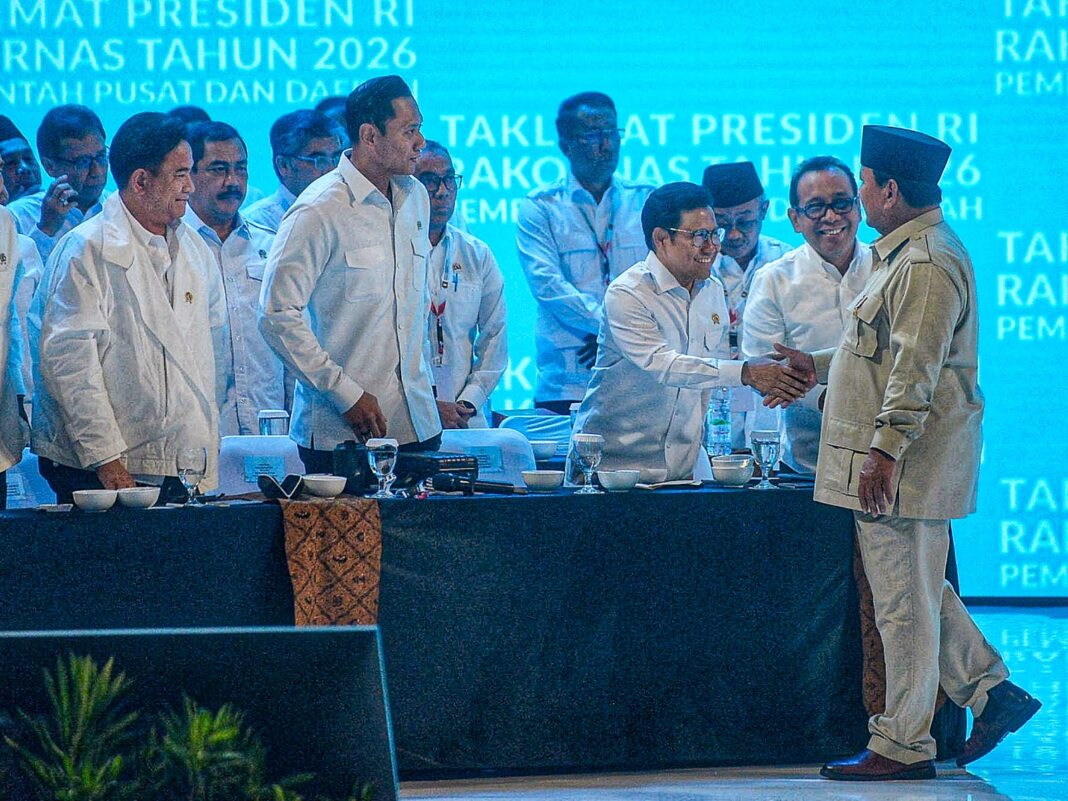 Menko Muhaimin Tegaskan Orkestrasi Pemberdayaan Masyarakat di Rakornas 2026