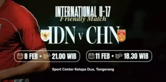 Tiket Match Uji Coba Timnas Indonesia U-17 vs China U-17 Resmi Dijual, Segini Harganya!