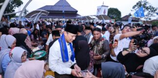 AHY Dukung UMKM di Bazar Syiar Serang