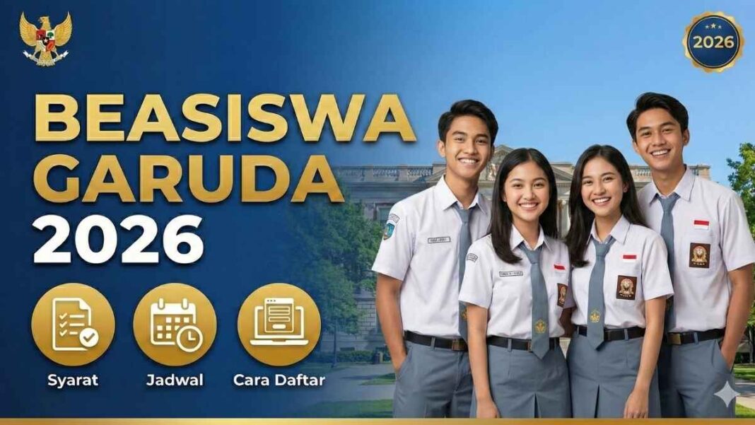 Kemdiktisaintek Siapkan Beasiswa Garuda Sarjana 2026, Perluas Skema Joint dan Double Degree