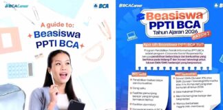 Pendaftaran Beasiswa PPTI BCA Diperpanjang hingga Akhir Maret, Ini Syarat dan Ketentuannya!