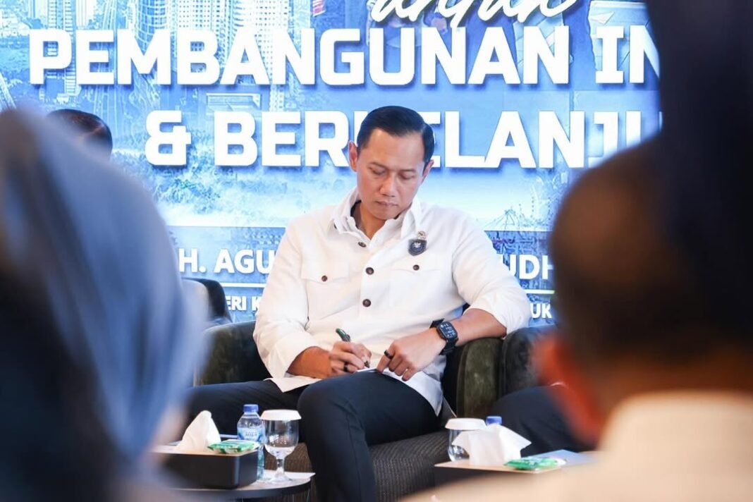 AHY Tegaskan Tata Ruang Harus Jadi Panglima Pembangunan Nasional