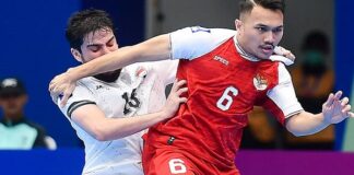 Jadwal Semifinal Piala Asia Futsal 2026 Lengkap! Ini Link Streaming Indonesia Vs Jepang di Babak 4 Besar Punggawa Timnas Indonesia berduel dengan pemain lawan di ajang AFC Futsal Asian Cup 2026 beberapa waktu lalu. Selasa (3/2/2026), Timnas Futsal Indonesia berhasil Lolos ke Semifinal Piala Asia Futsal 2026 usai mengandaskan Timnas Vietnam 3-2, dan akan menghadapi Timnas Jepang di babak berikutnya. OFFICIAL INSTAGRAM ASEAN FUTSAL @ASEANFUTSAL/REPRO