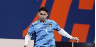 Kiper Timnas Futsal Indonesia, Muhammad Nizar beraksi di lapangan saat membela Skuad Garuda di ajang internasional, beberapa waktu lalu. Ia turut menjadi kepingan penting Skuad Garuda asuhan Coach Hector Souto membawa Timnas Indonesia mengukirsejarah di ajang Piala Asia Futsal 2026. Berikut profilnya, Sabtu *7/2/2026. OFFICIAL INSTAGRAM MUHAMMAD NIZAR/ REPRO