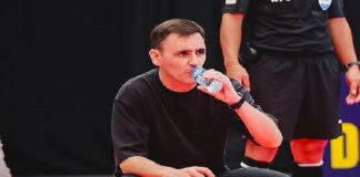 Pelatih Timans Futsal Indonesia, Hector Souto saat memandu anak asuhnya di pertandingan Piala Asia Futsal AFC 2026 beberapa waktu lalu, Februari 2026. Inilah update profil Hector Souto ringkas.OFFICIAL INSTAGRAM TIMNAS FUTSAL INDONESIA / REPRO