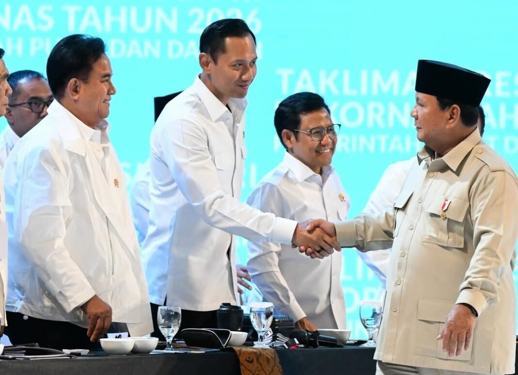 Menko AHY: Sinergi Pusat dan Daerah Jadi Kunci Percepatan Program Presiden