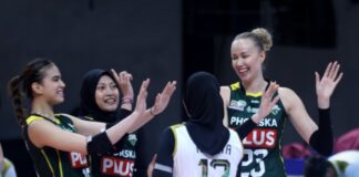 Hasil lengkap Proliga 2026 Putaran 2 Seri Bogor. Gresik Phonska Plus Pupuk Indonesia menaklukkan Jakarta Electric PLN Mobile dengan skor telak 3-0.