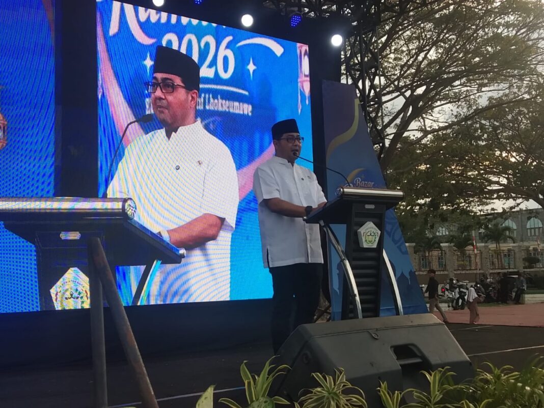 Buka Bazar Ramadan di Lhokseumawe, Menekraf Dorong Ekonomi Kreatif di Daerah Naik Kelas
