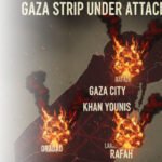 Foto infografis hasil olahan Akal Imitasi (AI) Gemini Google dengan prompt dari Tajuk Nasional menampilkan wilayah Gaza yang dibombardir serangan udara Israel. Hingga Minggu (1/2/2026), 26 warga Gaza Palestina dikabarkan meregang nyawa akibat serangan terbaru dari Israel ke Gaza.