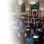 Foto hasil olahan Akal Imitasi (AI) Gemini Google dengan pompt dari Tajuk Nasional menampilkan anggota dewan di Kongres Amerika Serikat saling adu retorika, Minggu (1/2/22026). Terbaru,Pemerintahan Amerika Shutdown lagi setelah Kongress gagal menyepakati anggaran negara untuk 2026 tahun ini