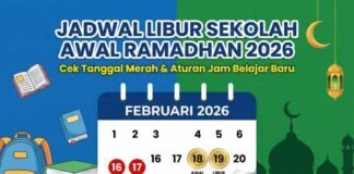 Pemerintah Tetapkan Jadwal Sekolah Selama Ramadan 2026, Ini Rinciannya!