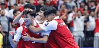 Indonesia vs Vietnam di perempat final Piala Asia Futsal 2026 digelar Selasa 3 Feb pukul 19.00 WIB di Indonesia Arena. Tayang MNCTV, Vision+/RCTI+ dan YouTube FFI.