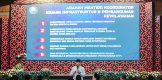 AHY Minta Jajaran Kemenko Infra Kerja Efektif dan Profesional, Ini Pesannya